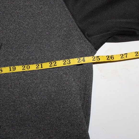 Black Ovis Pull Over Hoodie Charcoal/Black - Size L - Picture 5 of 8